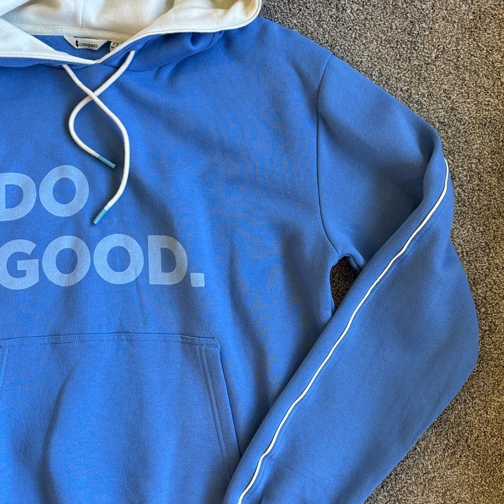 Cotopaxi Do Good Blue Hoodie XS - Picture 4 of 5